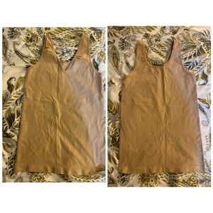 S/M sheer nylon tank top camis